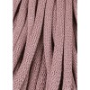 Sznurek pleciony bawełniany Bobbiny Jumbo / Wrzosowy / Mauve / 9mm / 100m