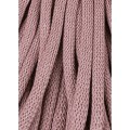 Sznurek pleciony bawełniany Bobbiny Jumbo / Wrzosowy / Mauve / 9mm / 100m