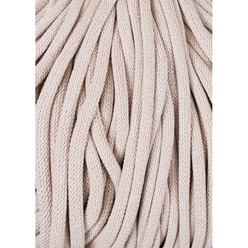 Sznurek pleciony bawełniany Bobbiny Jumbo / Cielisty / Nude / 9mm / 100m
