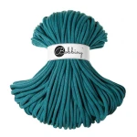 Sznurek pleciony bawełniany Bobbiny Jumbo / Morski / Teal / 9mm / 100m