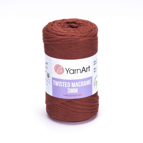 Sznurek YarnArt Twisted Macrame 3mm 785 /rdza