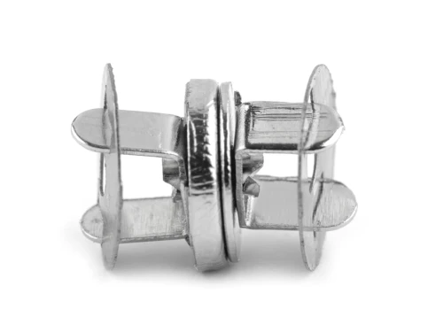 Zapięcie magnetyczne 10 mm / nikiel  / 5 szt. / 060994