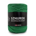 PREMIUM sznurek bawełniany by KOKONKI 5mm / rolka 100m / absynt