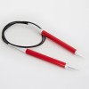 Druty z żyłką KnitPro Zing - metalowe