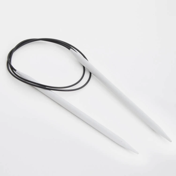 Druty z żyłką KnitPro Basix - aluminiowe