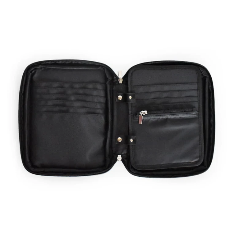 Etui na druty / KOKONKI Accessories / skóra / czerń