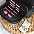 Organizer / KOKONKI Accessories / skóra / czerń