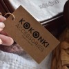 Etui na szydełka / KOKONKI Accessories / skóra / czerń