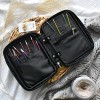Etui na druty / KOKONKI Accessories / skóra / czerń