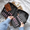 Etui na szydełka / KOKONKI Accessories / skóra / karmel