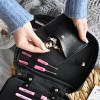 Etui na szydełka / KOKONKI Accessories / skóra / czerń