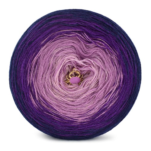 KOKONEK Merino 761 - Granat/fiolet/wrzos/brudny róż