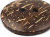 Guzik kokosowy dwustronny / 17 mm / 28" / 5 szt / 120416