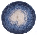 KOKONEK A441 Indygo melanż/jeans melanż/biel
