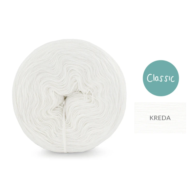 KOKONEK Classic Mono jeden kolor - kreda / 250m