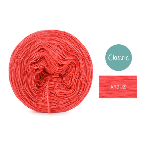 KOKONEK Classic Mono jeden kolor - arbuz / 250m
