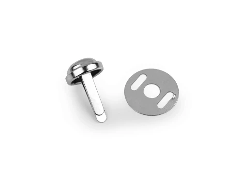 Pukiel kaletniczy / nóżki do torebki / 10x30 mm / nikiel / 10 szt / 630501