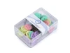 Szpilki krawieckie ozdobne /  45 mm / guzik / box 50 szt / 030094