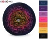 KOKONEK Kish Rare Classic R62 Granat/fiolet/jeżyna/fuksja/koniak/kurkuma + 2 czarne nici