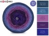 KOKONEK Classic B095 Very Peri - Indygo melanż/jeans melanż/jasny fiolet/jeżyna/ultra fiolet