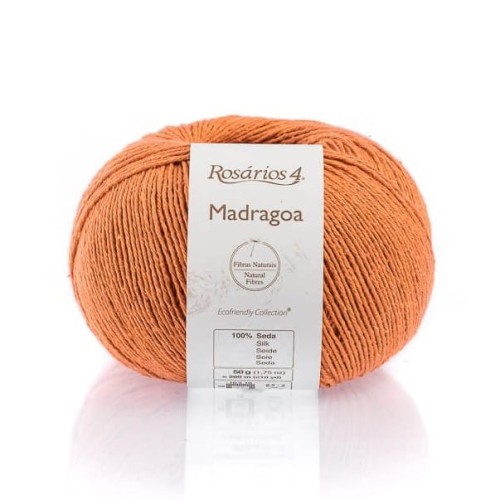 Włóczka Rosarios 4 Madragoa 09 / Laranja / pomarańczowy / 50g