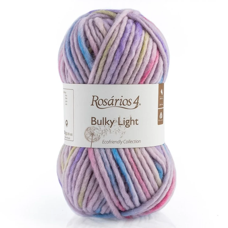 Włóczka Rosarios 4 Bulky Light Print 213 / Lilas