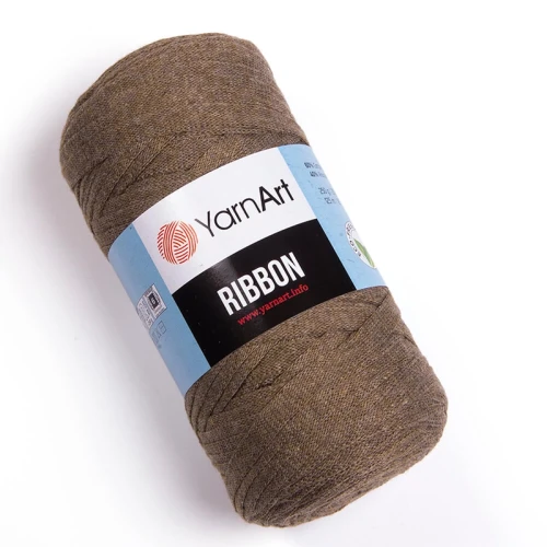 Sznurek / włóczka tasiemkowa YarnArt Ribbon 788 / orzech