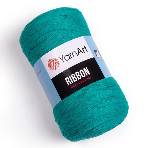 Sznurek / włóczka tasiemkowa YarnArt Ribbon 783 / morski