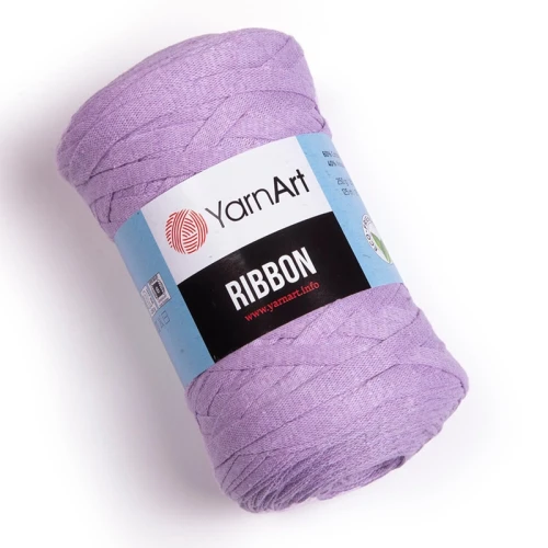 Sznurek / włóczka tasiemkowa YarnArt Ribbon 765 / lawenda