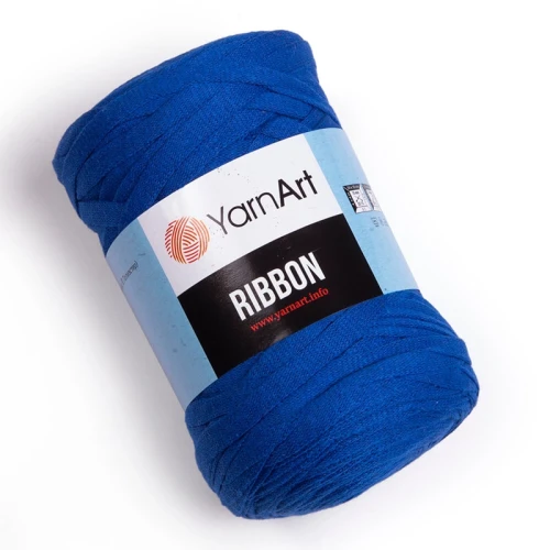 Sznurek / włóczka tasiemkowa YarnArt Ribbon 772 / szafir