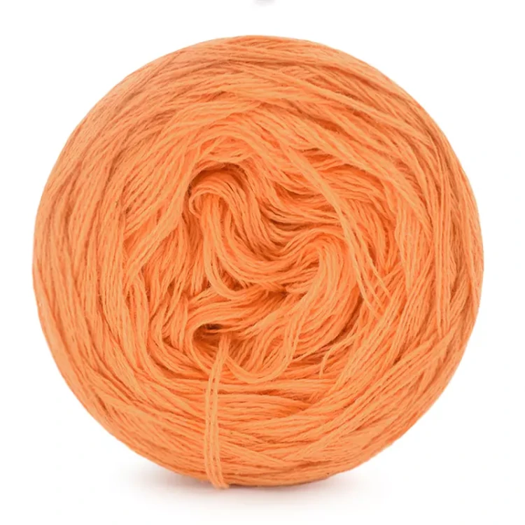 KOKONEK ReCotton Mono jeden kolor - dynia / 250m