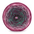 KOKONEK Kish Rare Classic R110 - Piwonia/róż/patyna/morski/ciemny szmaragd + 2 nitki jeżyna