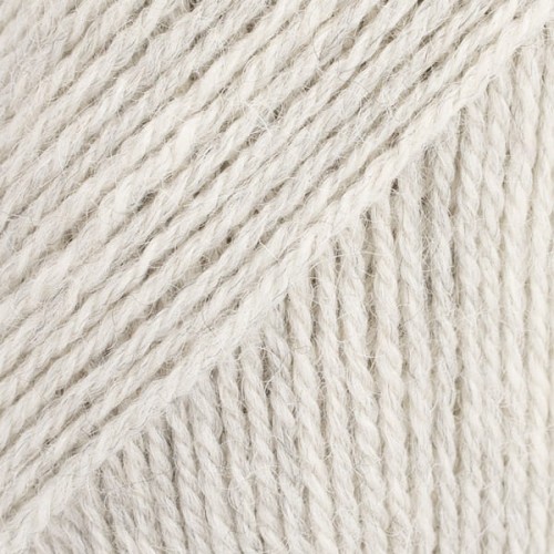 Włóczka Drops Flora 03 / jasny szary / mix