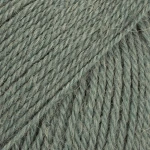 Włóczka Drops Flora 23 / zamglony las / uni colour