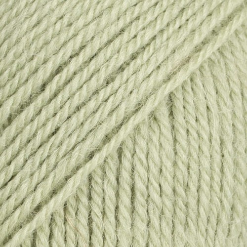 Włóczka Drops Flora 16 / pistacjowy / uni colour