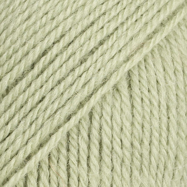Włóczka Drops Flora 16 / pistacjowy / uni colour
