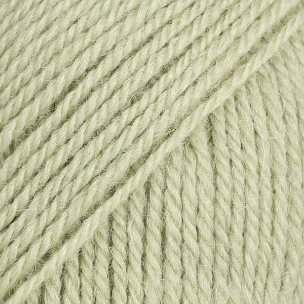 Włóczka Drops Flora 16 / pistacjowy / uni colour
