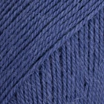 Włóczka Drops Flora 10 / indygo / uni colour