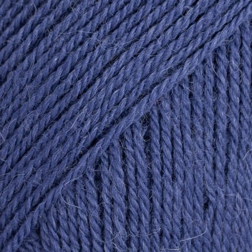 Włóczka Drops Flora 10 / indygo / uni colour
