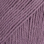 Włóczka Drops Flora 09 / ametyst / uni colour