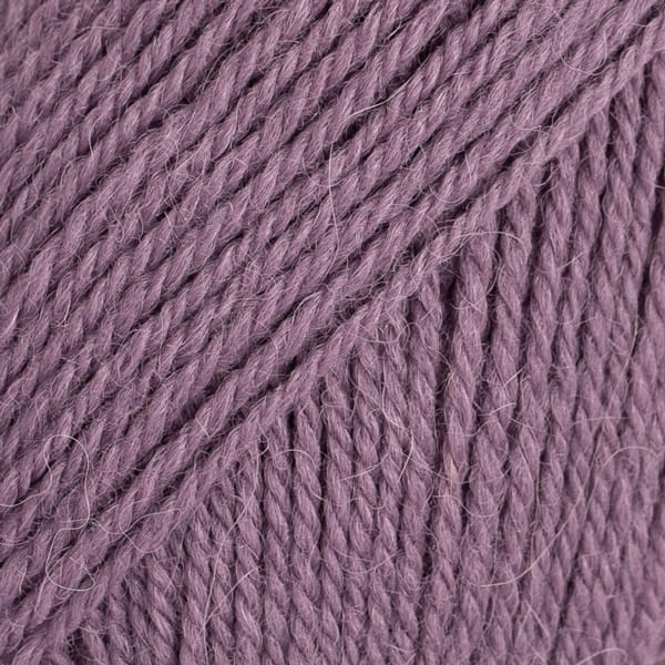 Włóczka Drops Flora 09 / ametyst / uni colour