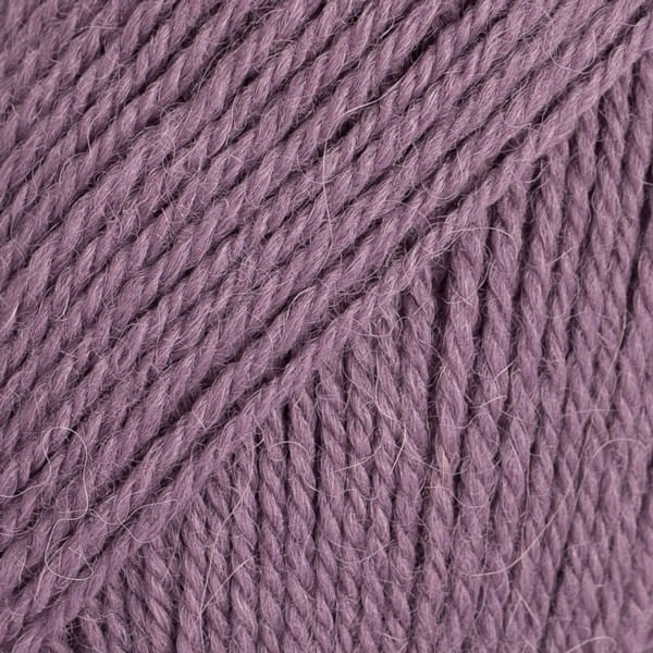 Włóczka Drops Flora 09 / ametyst / uni colour
