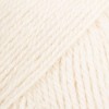 Włóczka Drops Flora 01 / ecru / uni colour