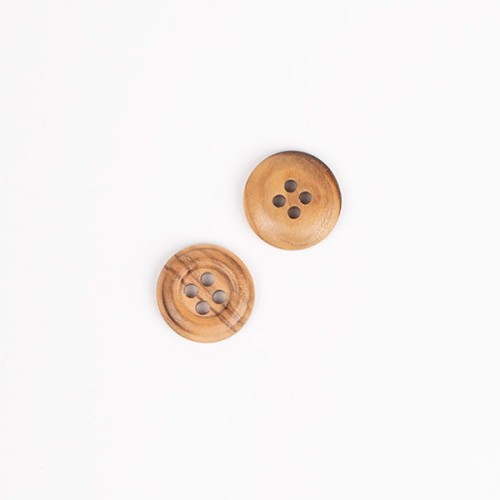 Guzik Drops drewno oliwne / 15 mm / 513