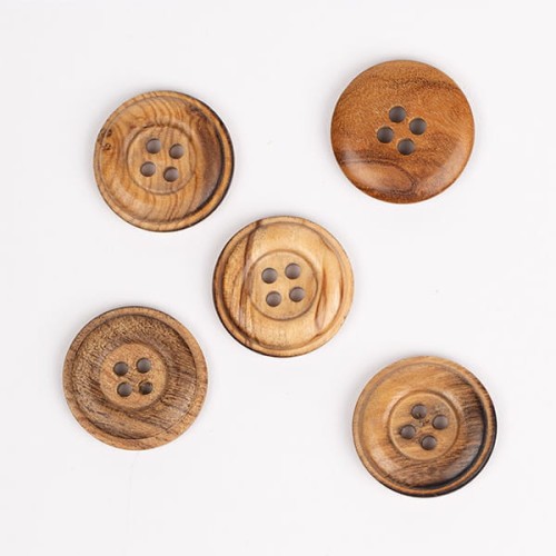 Guzik Drops drewno oliwne / 20 mm / 511