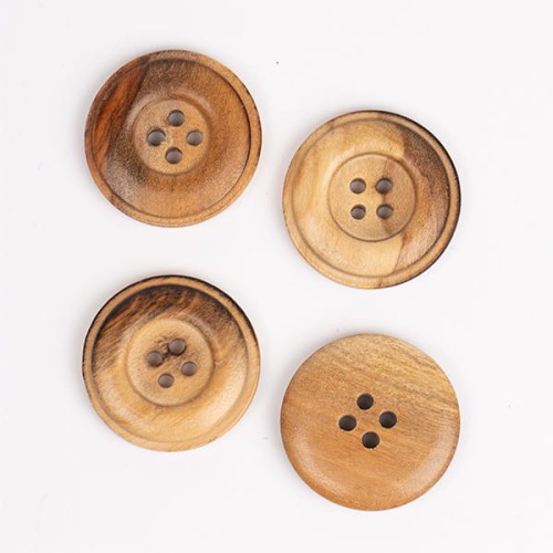 Guzik Drops drewno oliwne / 25 mm / 512