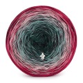 KOKONEK Rare Classic R112 - Magenta/jasna morela/patyna/ciemny szmaragd + 1 nitka wino