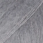 Włóczka Drops Kid-Silk 10 / szary / uni color