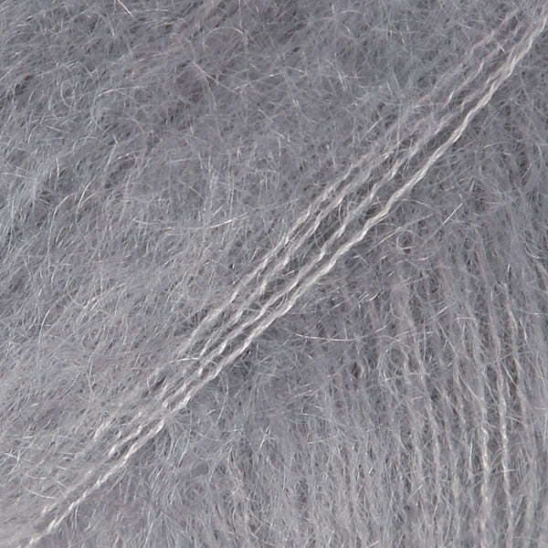 Włóczka Drops Kid-Silk 10 / szary / uni color