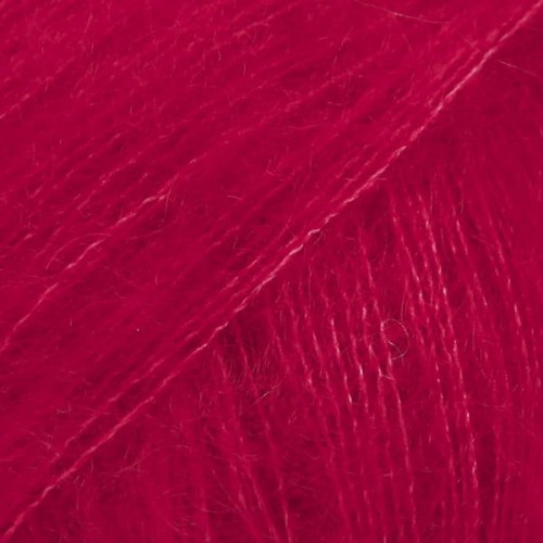 Włóczka Drops Kid-Silk 14 / czerwony / uni color